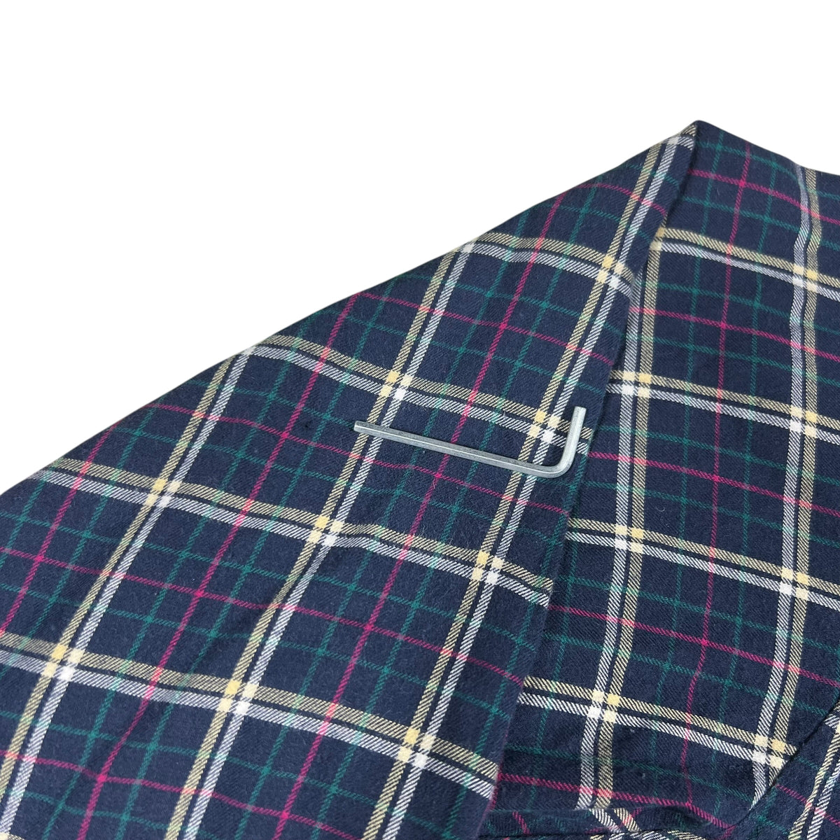 Vintage 90s Polo Ralph Lauren cotton checkered button down shirt (XL)