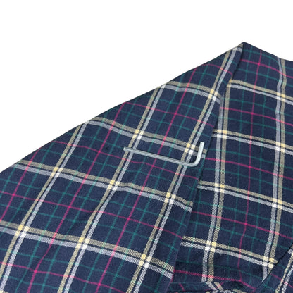 Vintage 90s Polo Ralph Lauren cotton checkered button down shirt (XL)