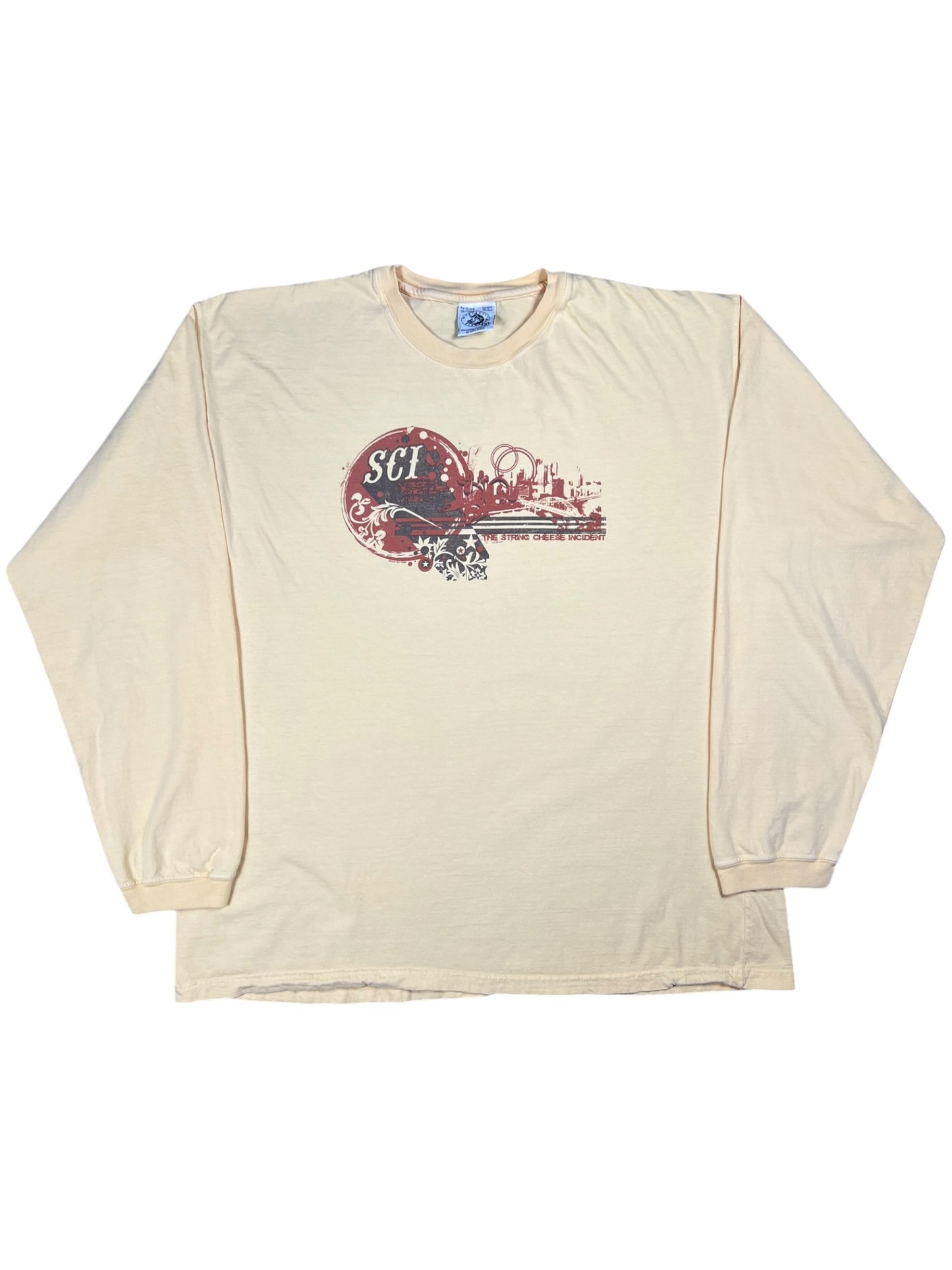 Vintage 2005 The String Cheese Incident SCI tour long sleeve band tee (XXL)