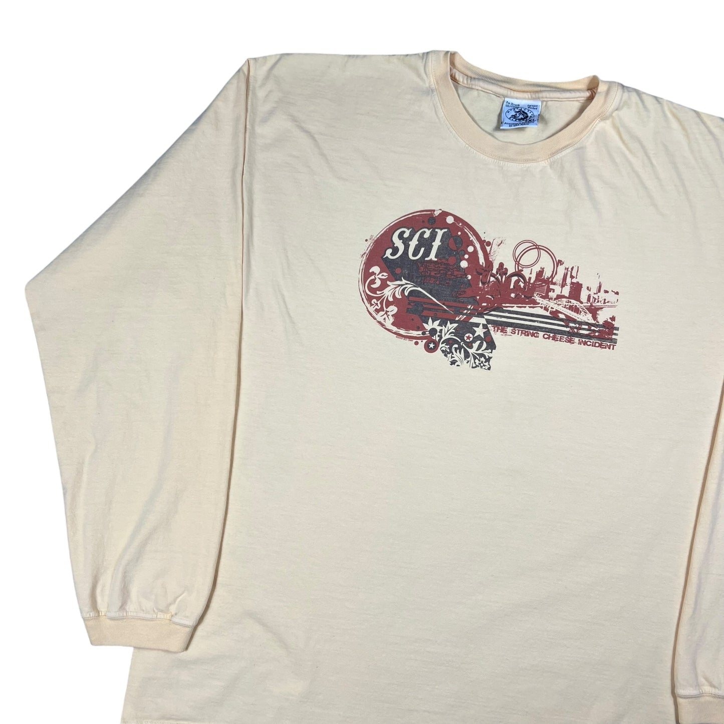 Vintage 2005 The String Cheese Incident SCI tour long sleeve band tee (XXL)
