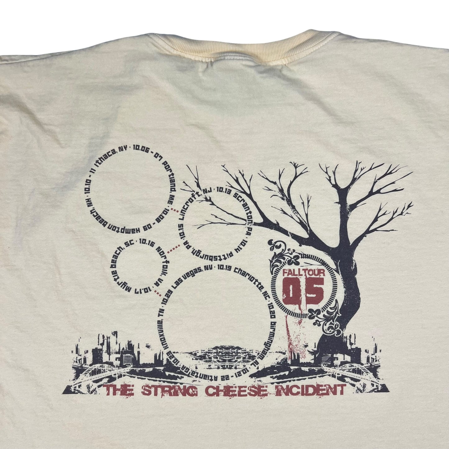 Vintage 2005 The String Cheese Incident SCI tour long sleeve band tee (XXL)