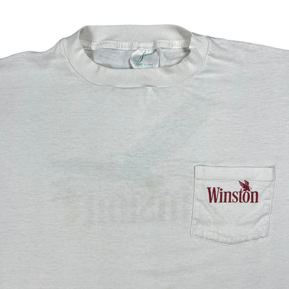 Vintage 1991 Winston Cigarettes The Spirit of Freedom pocket tee (L)