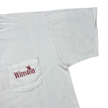 Vintage 1991 Winston Cigarettes The Spirit of Freedom pocket tee (L)