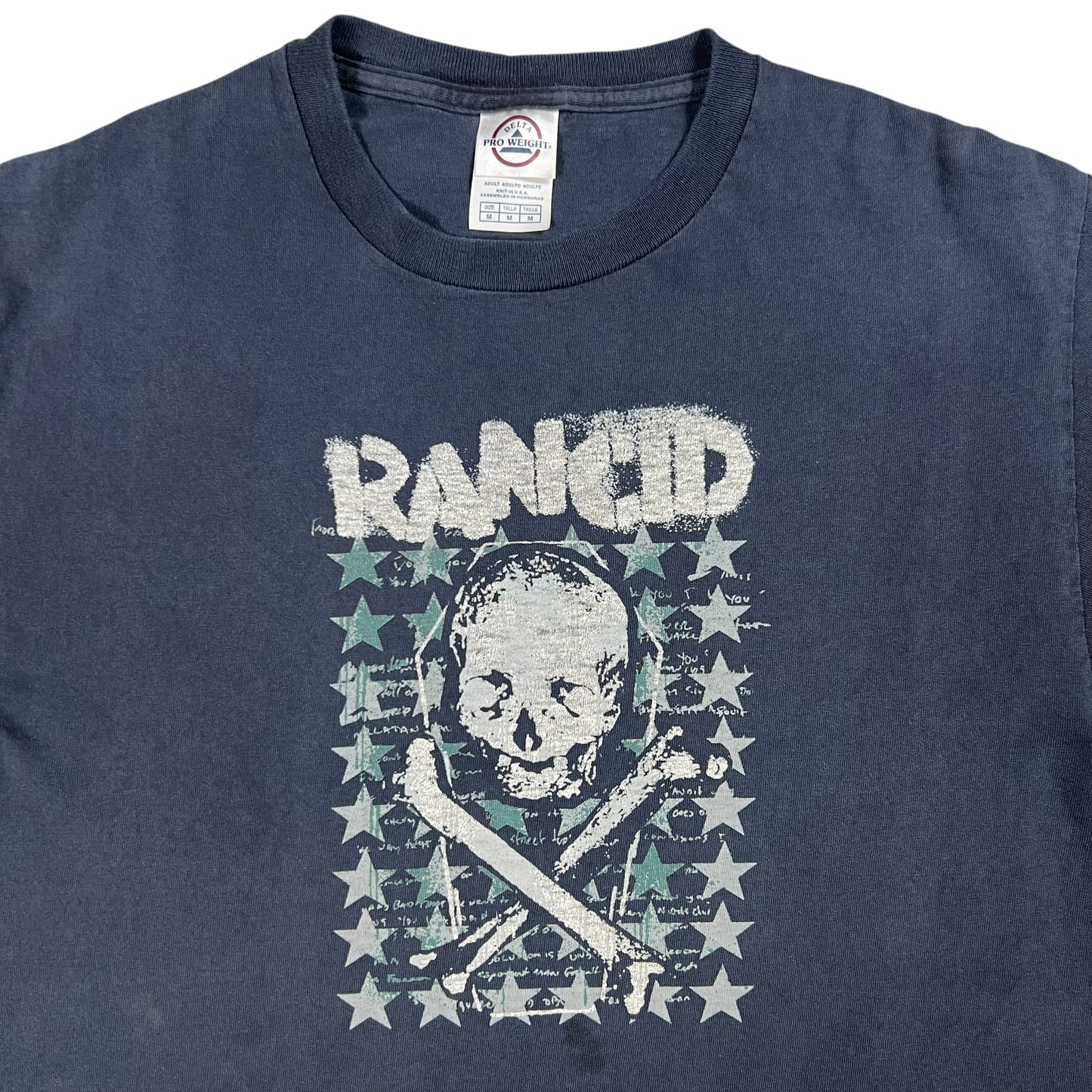 Vintage Y2K Rancid faded punk Operation Ivy band tee (M)