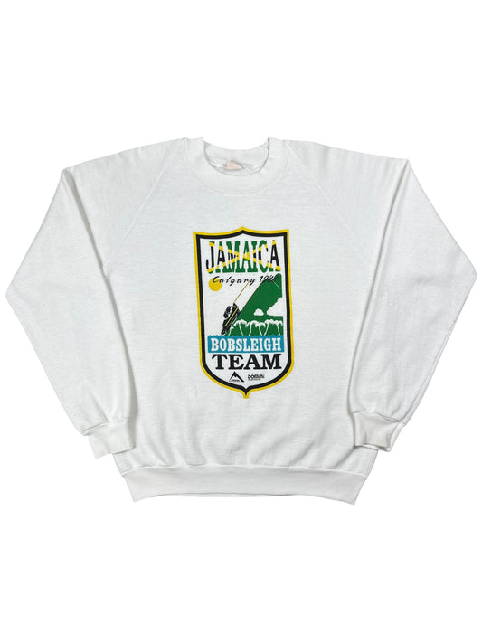 Vintage 1988 Jamaican Bob Sled Team Calgary Olympics crewneck (S)