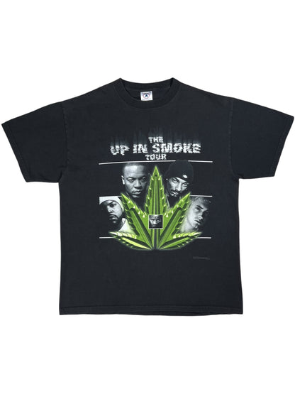 Vintage 2000 Snoop Dogg Eminem Dr. Dre Ice Cube Warren G Up in Smoke Tour Rap tee (L)