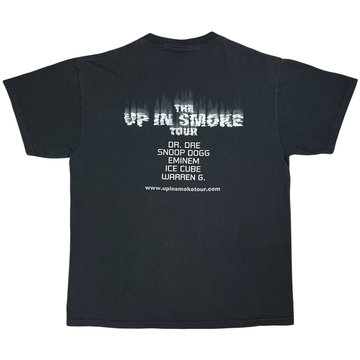Vintage 2000 Snoop Dogg Eminem Dr. Dre Ice Cube Warren G Up in Smoke Tour Rap tee (L)