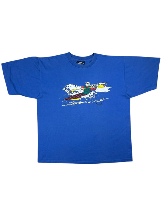 Vintage 1988 Woolrich kayaking sheep promo tee (XL)