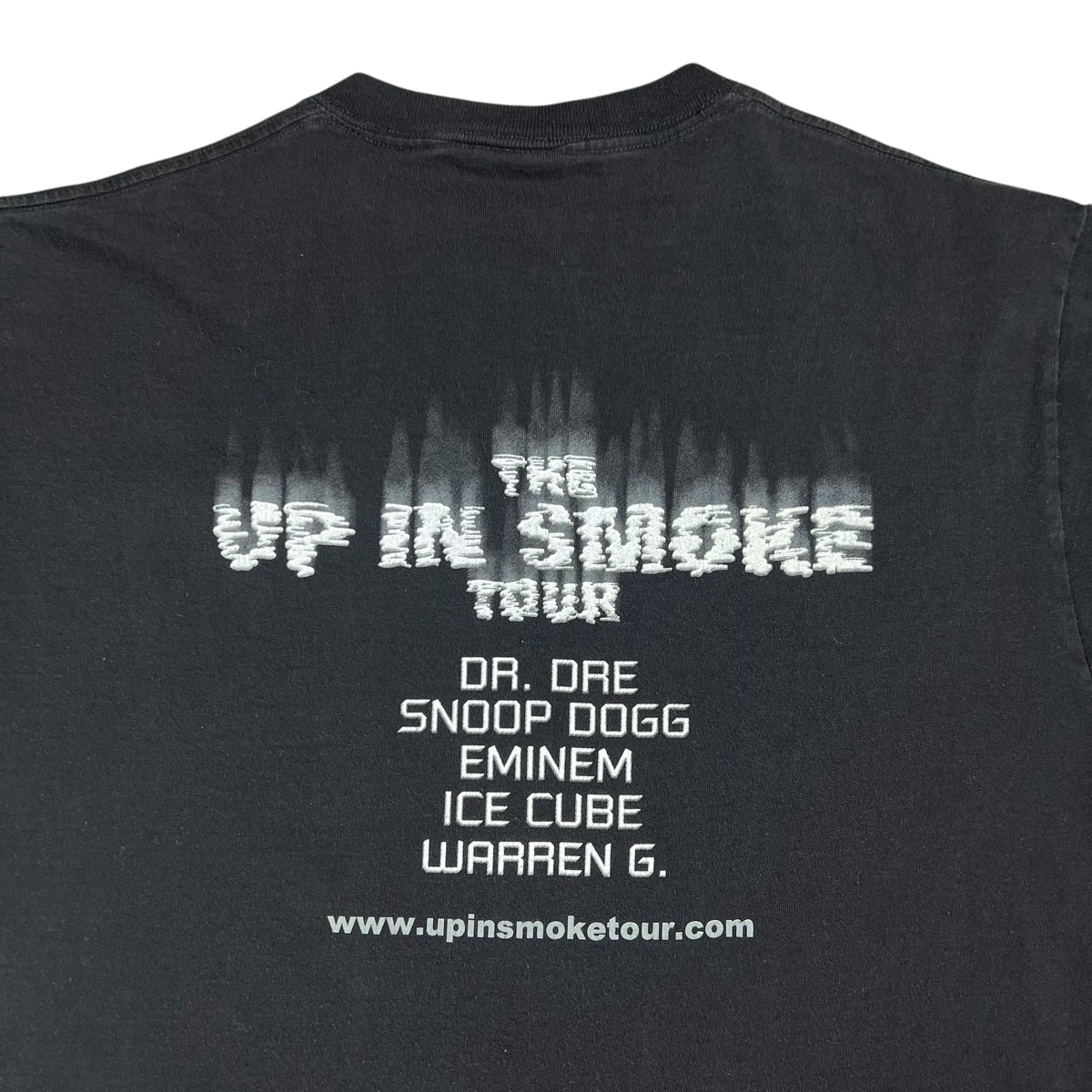 Vintage 2000 Snoop Dogg Eminem Dr. Dre Ice Cube Warren G Up in Smoke Tour Rap tee (L)
