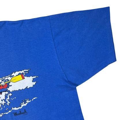 Vintage 1988 Woolrich kayaking sheep promo tee (XL)