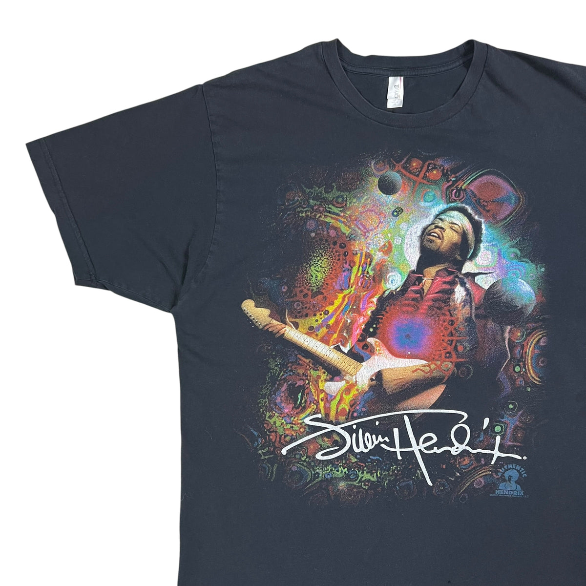 Vintage 2007 Jimi Hendrix Authentic Hendrix faded band tee (XL)