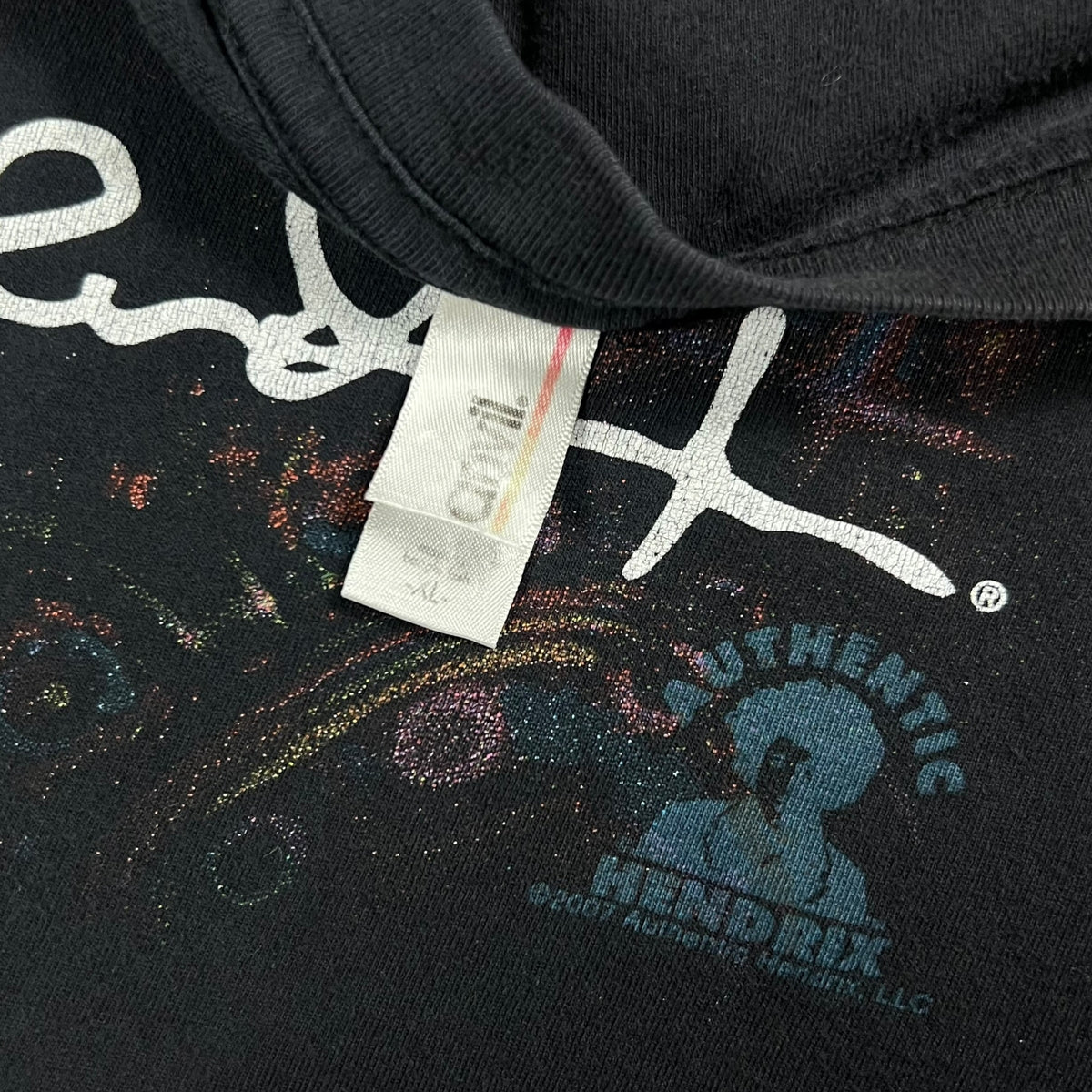 Vintage 2007 Jimi Hendrix Authentic Hendrix faded band tee (XL)