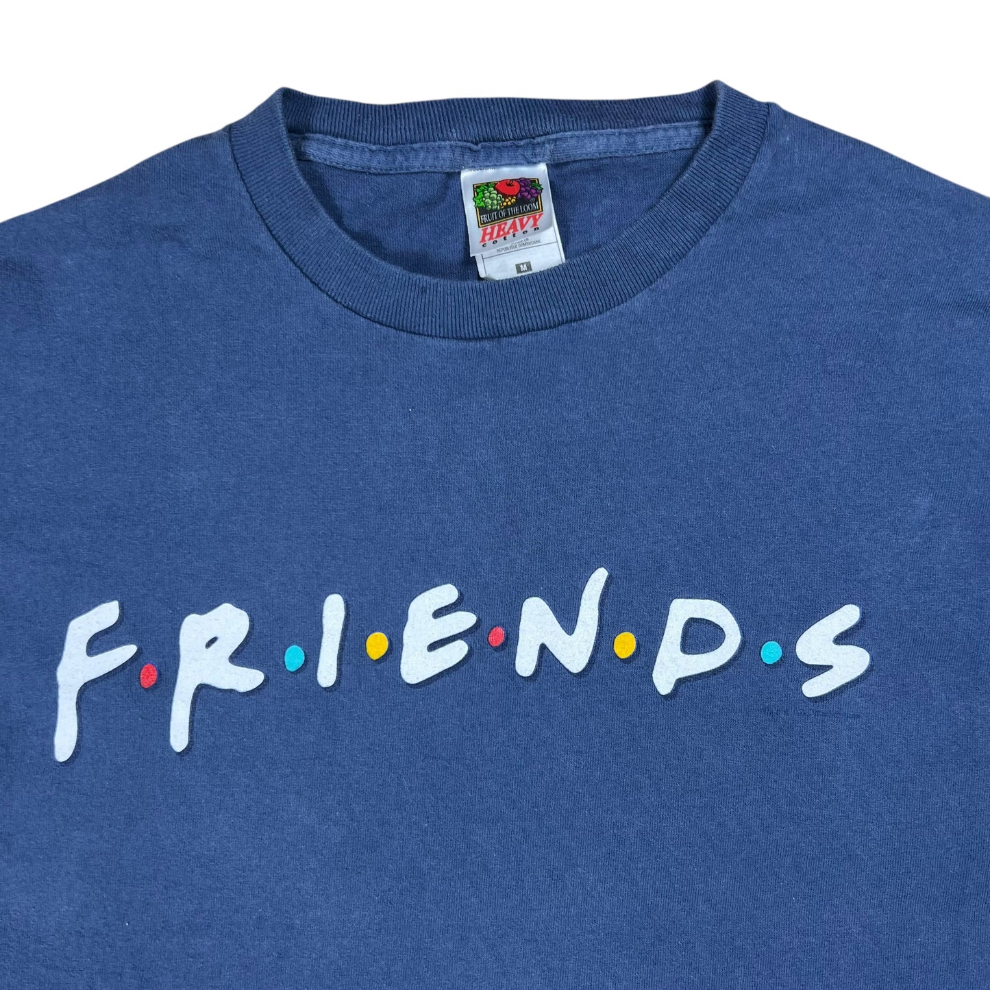 Vintage 90s FRIENDS spell out TV show faded tee (M)