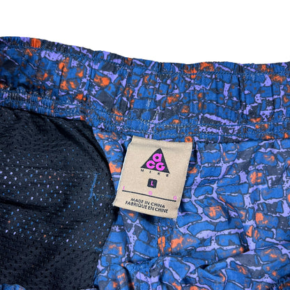 Y2K Nike ACG All Conditions Gear all over print board shorts (L)