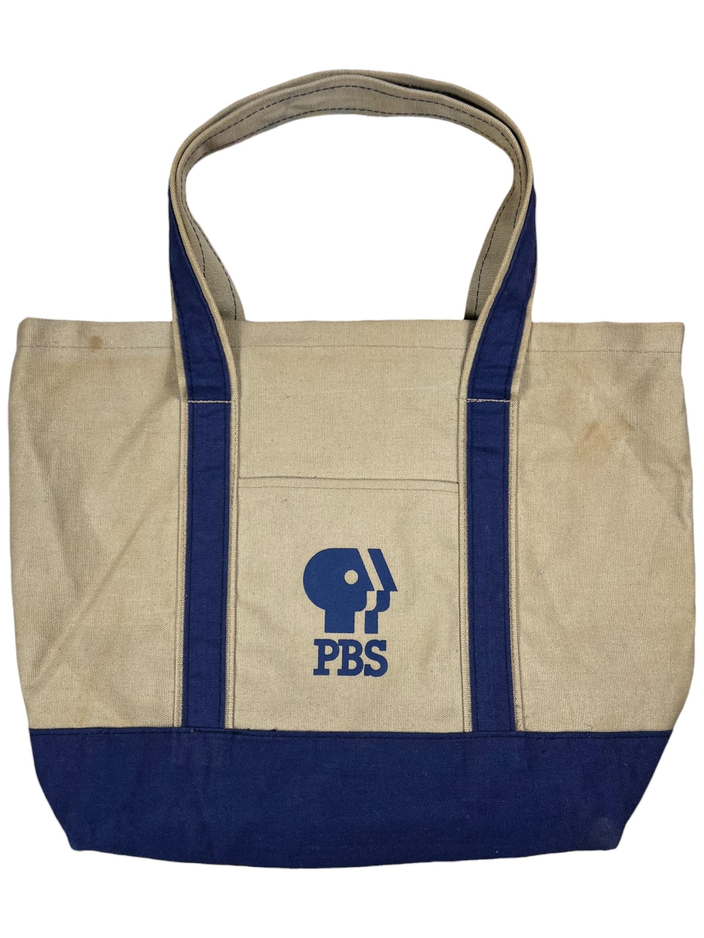 Vintage 90s PBS USA made tote bag