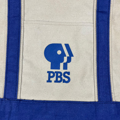 Vintage 90s PBS USA made tote bag