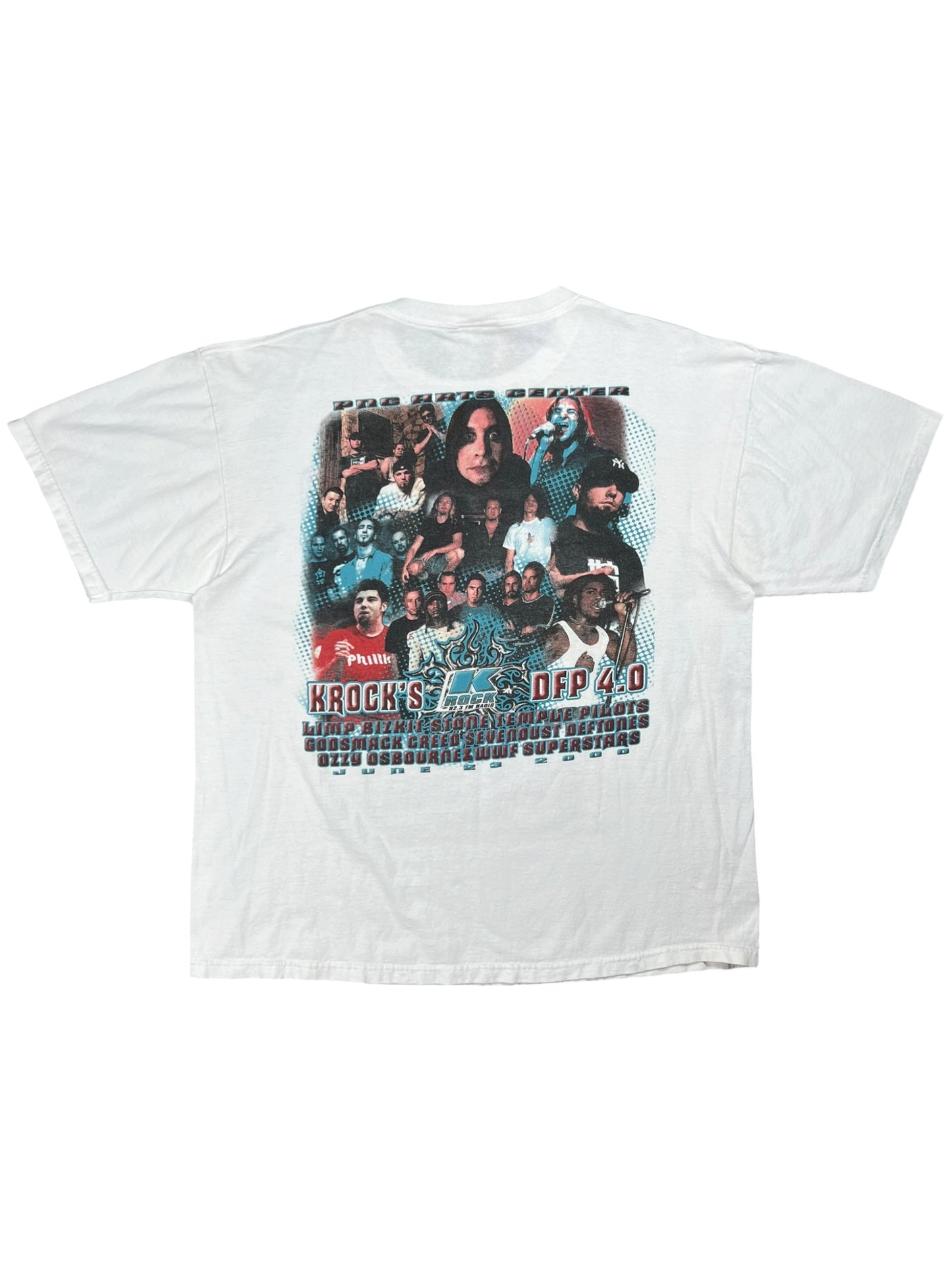 Vintage 2000 K Rock Festival 92.3 FM  band tee (XL)