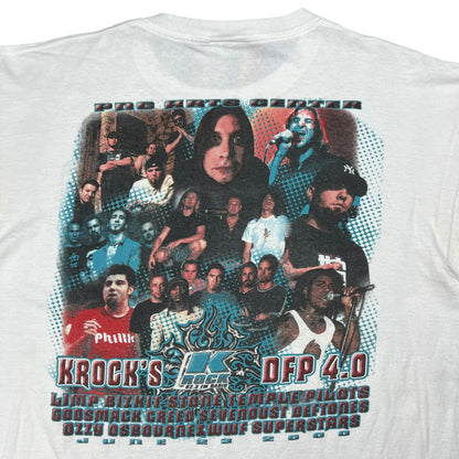 Vintage 2000 K Rock Festival 92.3 FM  band tee (XL)