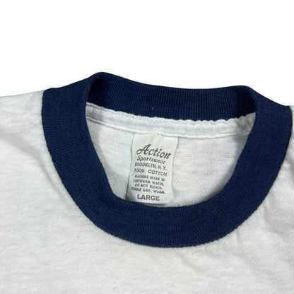 Vintage 1970s Allegheny Trails Council Boy Scouts ringer tee (M)