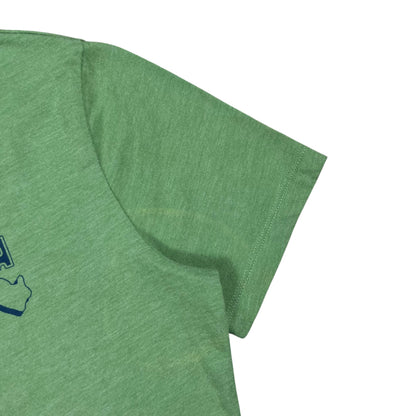 Vintage Y2K BANNED Abercrombie & Fitch West Virginia No Life Guard at the Gene Pool women’s tee (L)