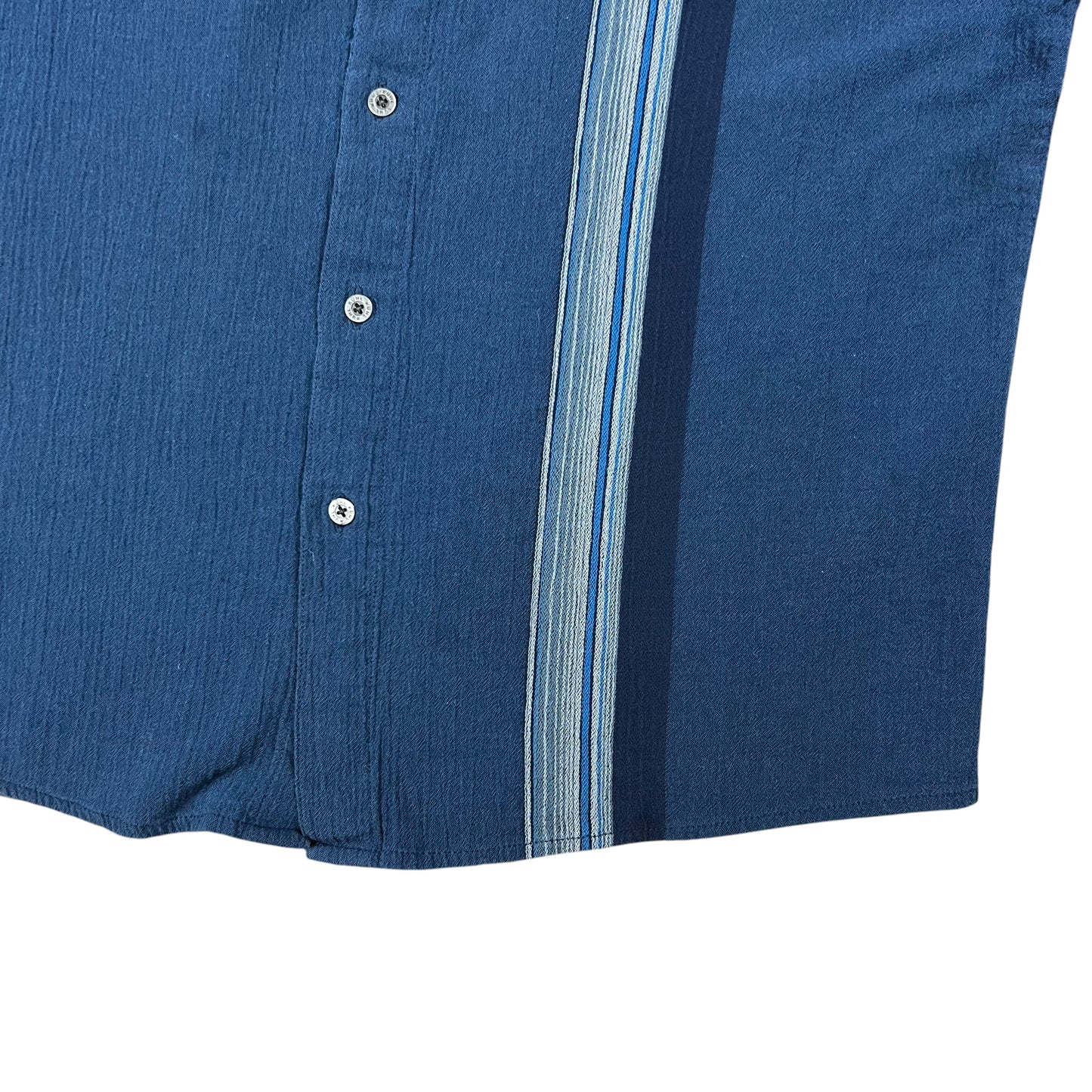 Y2K Kuhl short sleeve organic cotton button up (L)