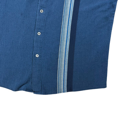 Y2K Kuhl short sleeve organic cotton button up (L)