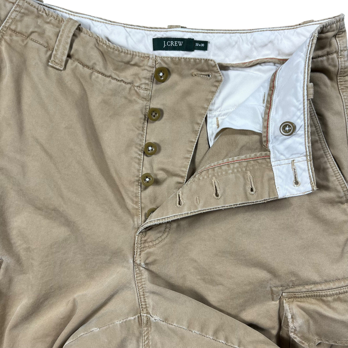 Vintage 2004 J. Crew faded cargo pants (32)