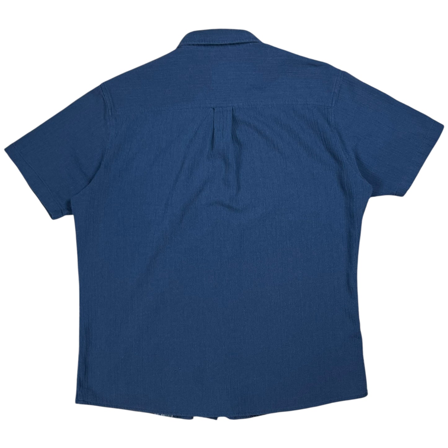 Y2K Kuhl short sleeve organic cotton button up (L)