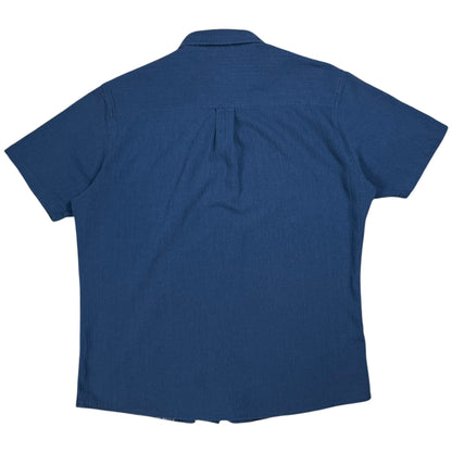 Y2K Kuhl short sleeve organic cotton button up (L)