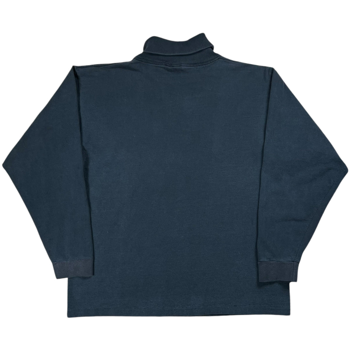 Vintage 90s GOTCHA surf wear faded black mock neck long sleeve (L)