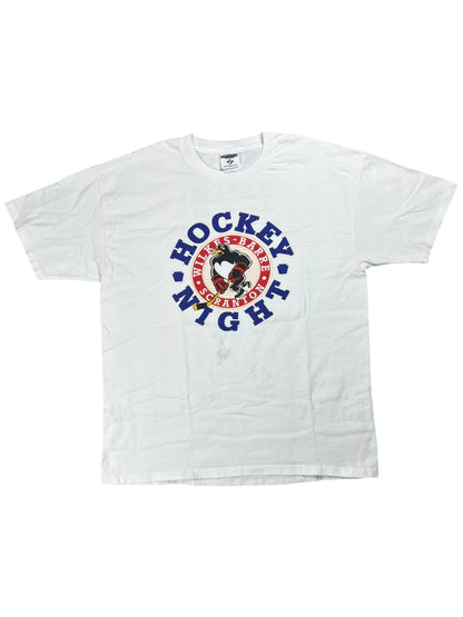 Vintage 2003 Scranton Wilkes-Barre Penguins minor league hockey night tee (XL)