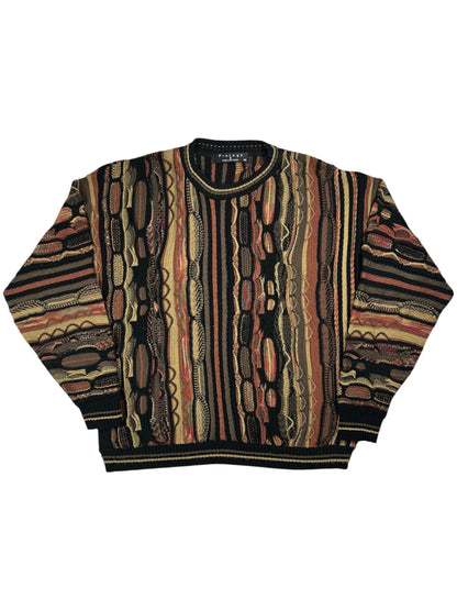 Vintage 90s Protege Coogi style abstract sweater (M/L)