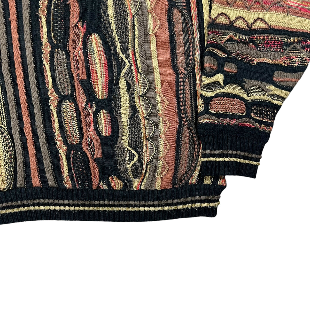 Vintage 90s Protege Coogi style abstract sweater (M/L)