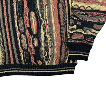 Vintage 90s Protege Coogi style abstract sweater (M/L)