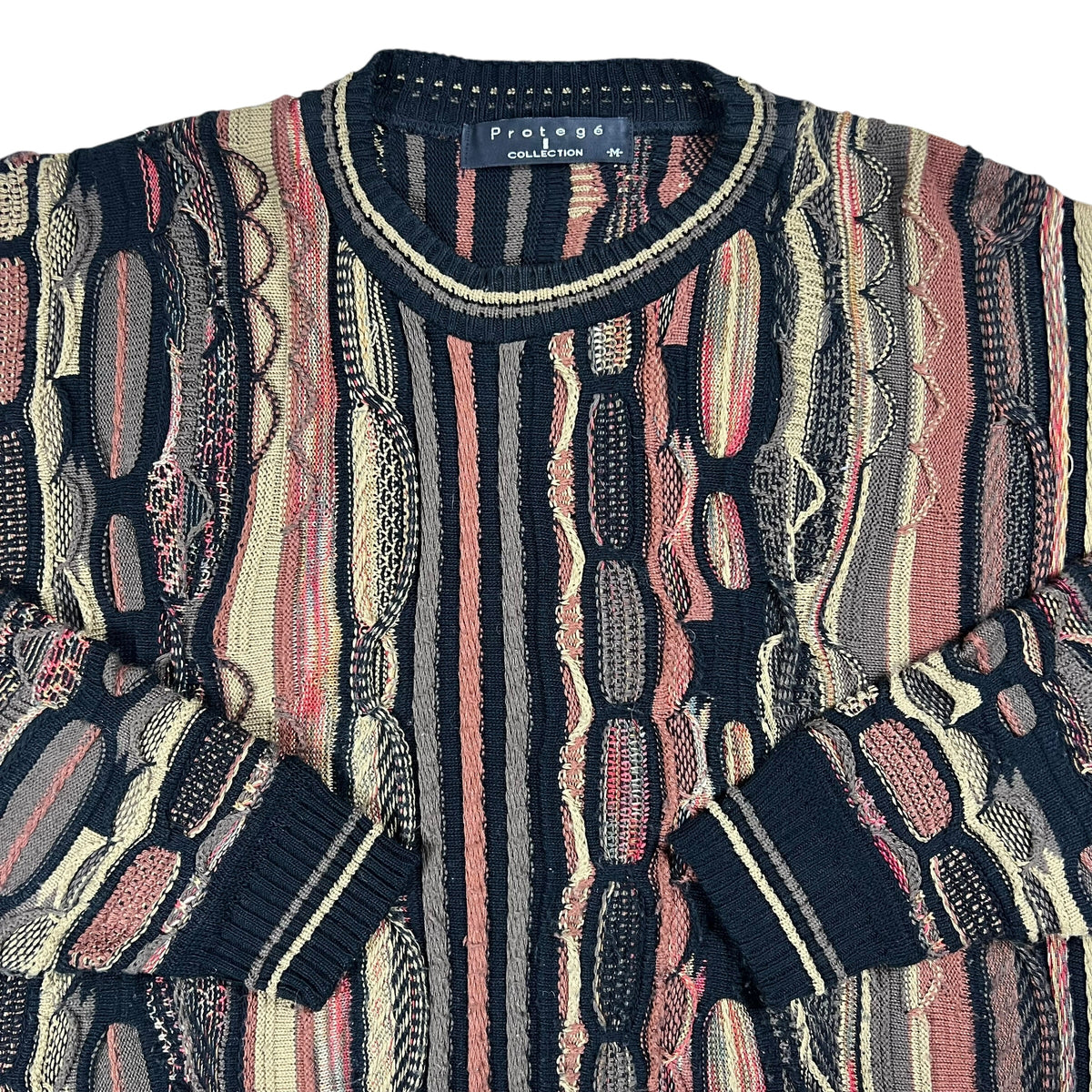 Vintage 90s Protege Coogi style abstract sweater (M/L)
