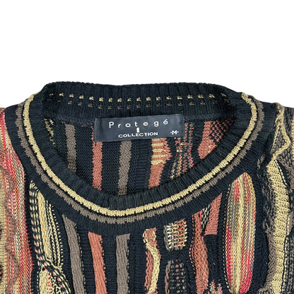 Vintage 90s Protege Coogi style abstract sweater (M/L)