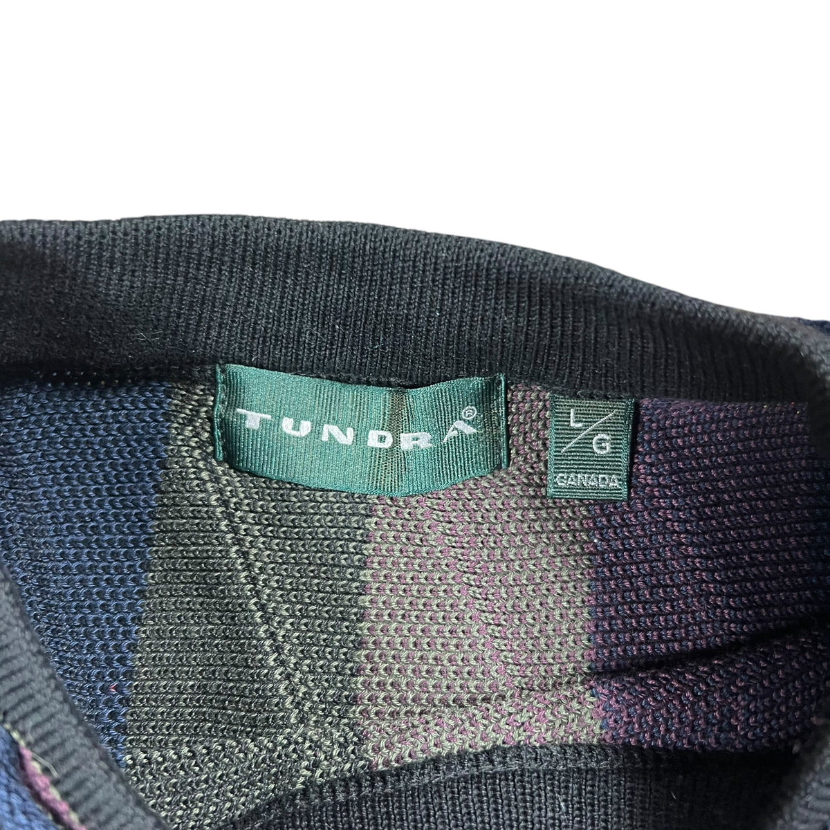 Vintage 90s Tundra Coogi style abstract sweater (L)