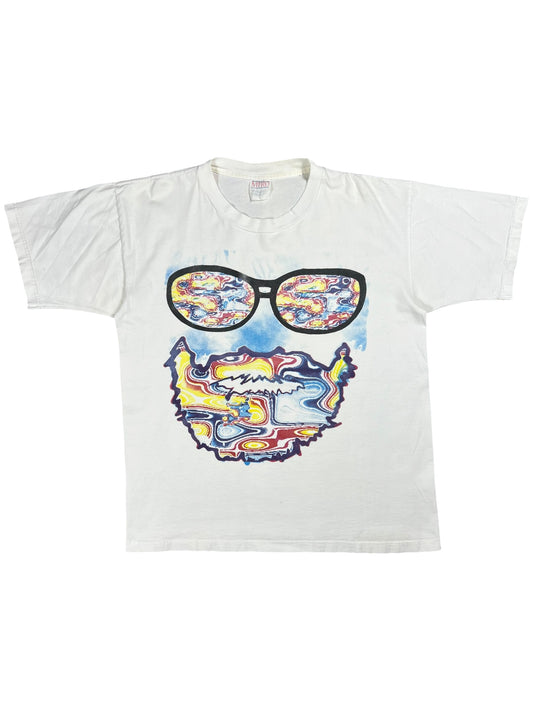 Vintage 90s Grateful Dead Jerry Garcia fractal style band lot tee (L)