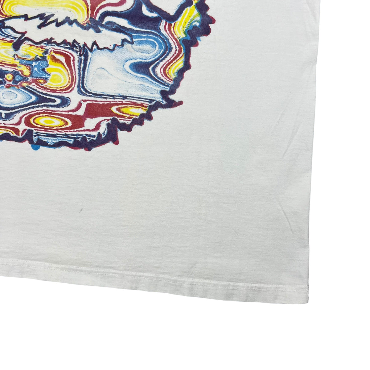 Vintage 90s Grateful Dead Jerry Garcia fractal style band lot tee (L)