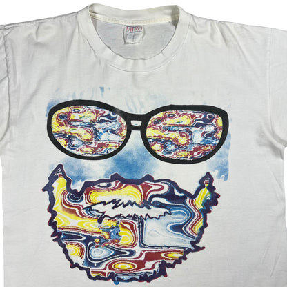 Vintage 90s Grateful Dead Jerry Garcia fractal style band lot tee (L)