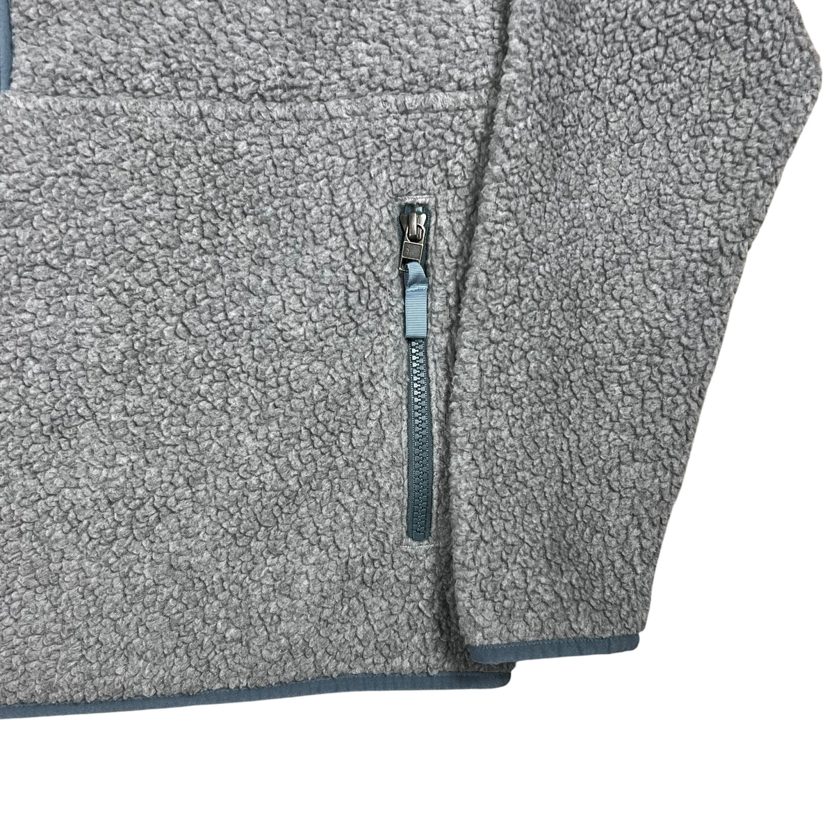 Y2K Patagonia women’s retro pile marsupial grey fleece (M)