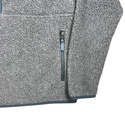 Y2K Patagonia women’s retro pile marsupial grey fleece (M)