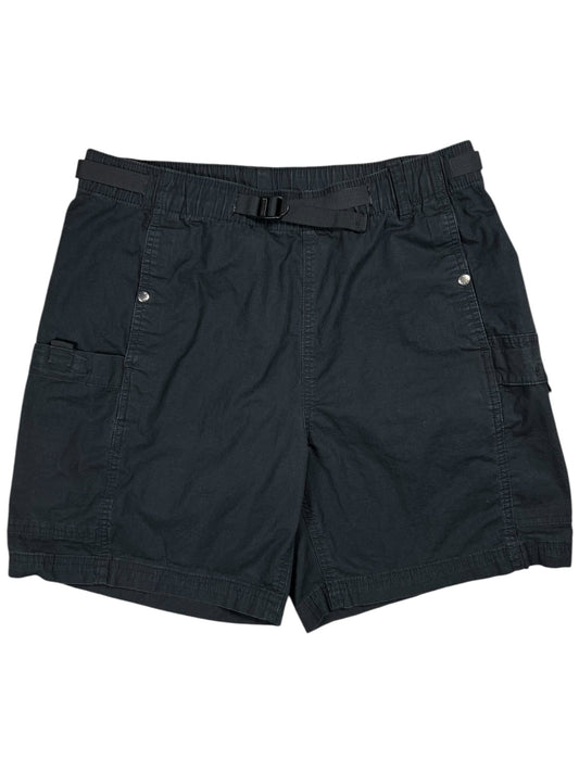 Y2K The North Face cotton black cargo hiking shorts (M)