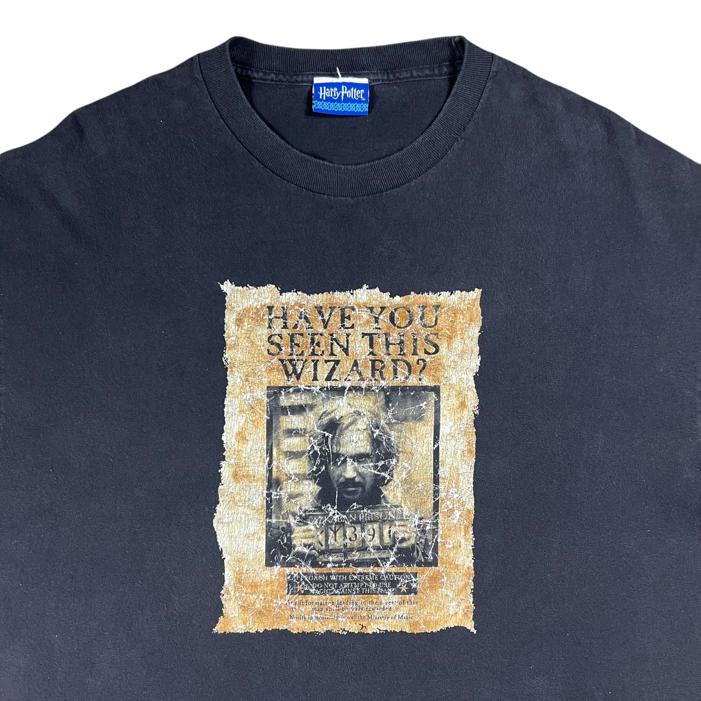 Vintage 2004 Harry Potter Prisoner of Azkaban Sirius Black tee (XL)