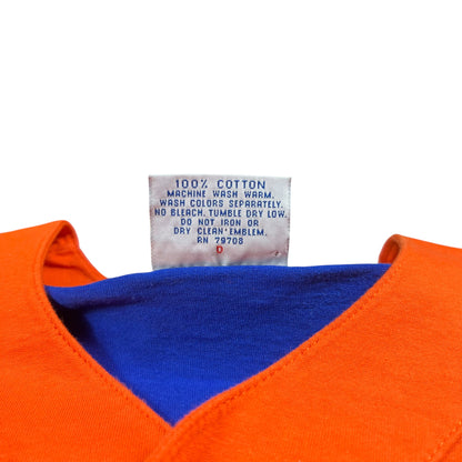 Vintage 90s The Game New York Knicks acid wash Henley tee (L)