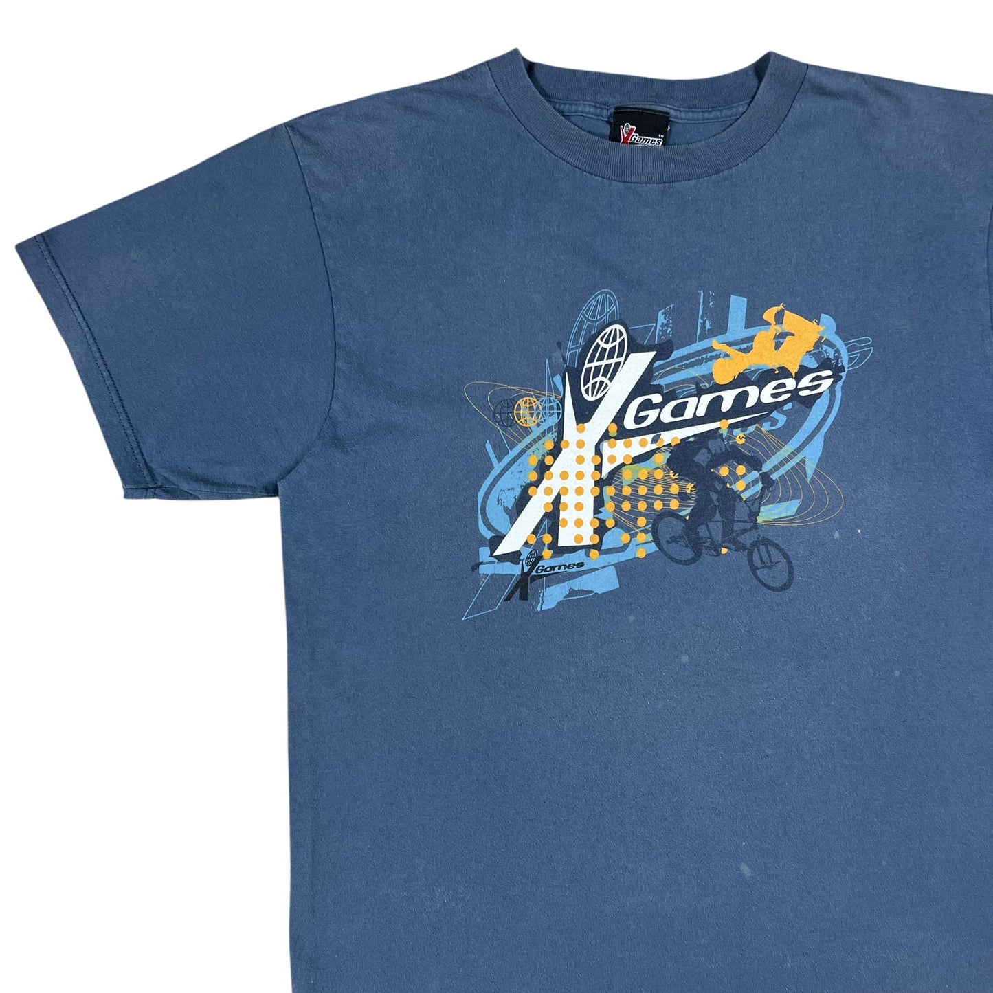 Vintage 90s X Games ESPN extreme sports faded tee (L)