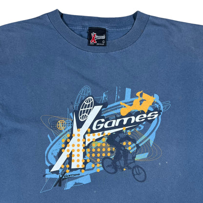 Vintage 90s X Games ESPN extreme sports faded tee (L)
