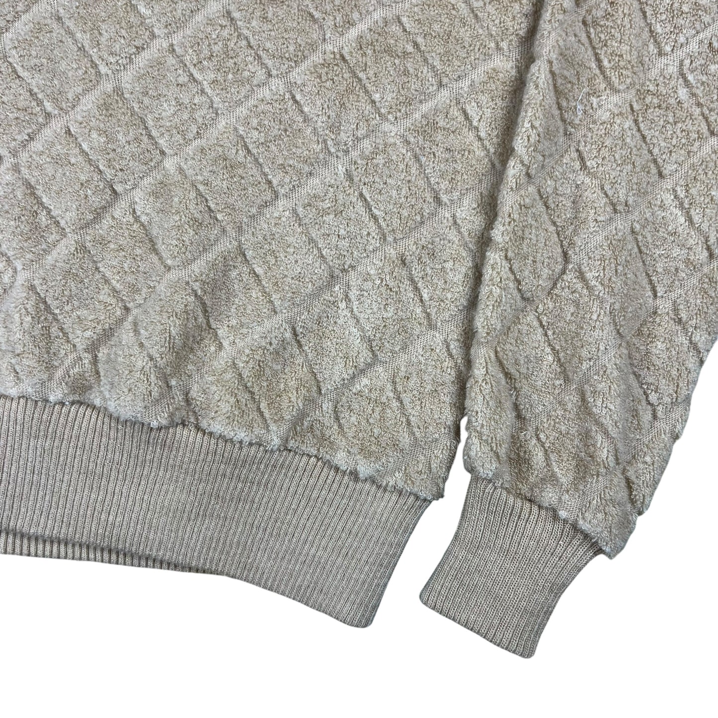 Vintage 1970s Rydal V neck shaggy crewneck (S)