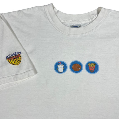 Vintage Y2K Cartoon Network Aqua Teen Hunger Force Adult Swim tee (XL)
