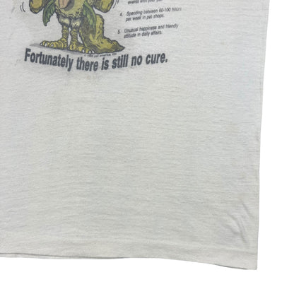 Vintage 1986 Pet America Pet Nut Syndrome Rat Fink style faded tee (S)